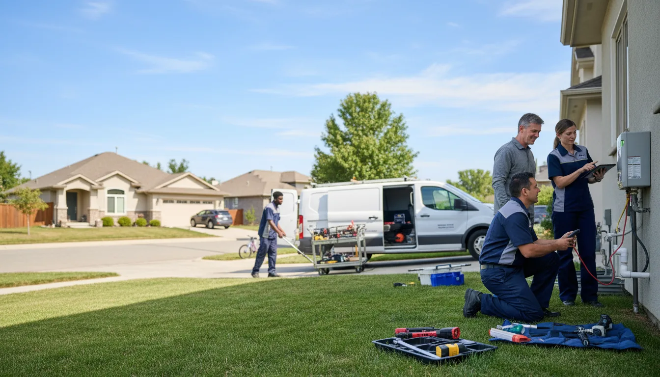 Tankless water heater service in Redcrest, CA